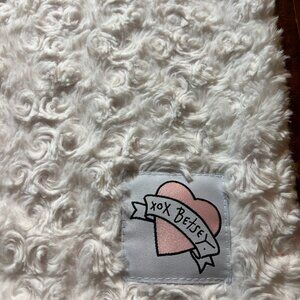 Beautiful Pink Betsy Johnson Baby Blanket